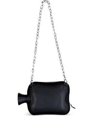 Doublet X Beta Post Bottle-Shaped Shoulder Bag - White