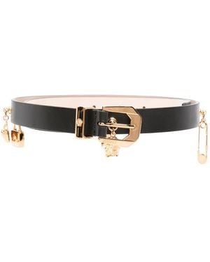 Versace Heritage Jellyfish Belt in Natural | Lyst