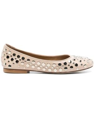 Anna F. Ballerina's Met Studs - Bruin