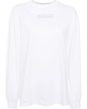 Ganni Future Heavy Cotton T-Shirt - White