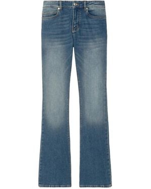 Zadig & Voltaire Logo-Patch Flared Jeans - Blue