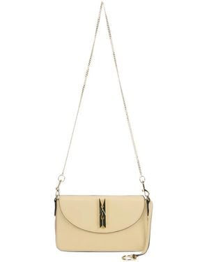 Love Moschino Clothespin-Detail Shoulder Bag - Metallic
