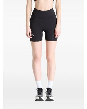 adidas By Stella McCartney Logo-Detail Running Shorts - Black