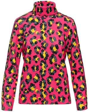 Aztech Mountain Matterhorn Leopard-Print Sweater - Red