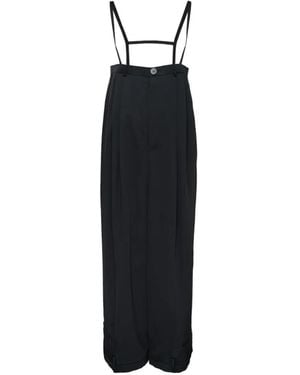 Enfold Salopette Trousers - Black