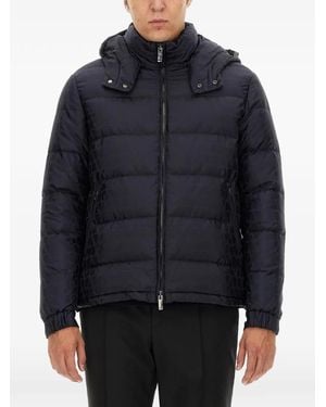 Valentino Garavani Hooded Padded Jacket - Blue