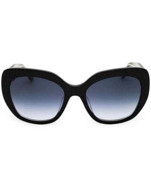 Kate Spade Winslet Geometric-Frame Sunglasses - Black