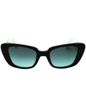 Kate Spade Fabia Cat-Eye Sunglasses - Green