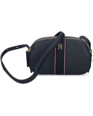 Tommy Hilfiger Textured Camera Bag - Blue