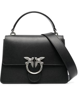Pinko Borsa Tote Love Birds - Nero