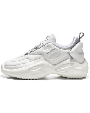 Leandro Lopes Mining Logo-Detail Sneakers - White
