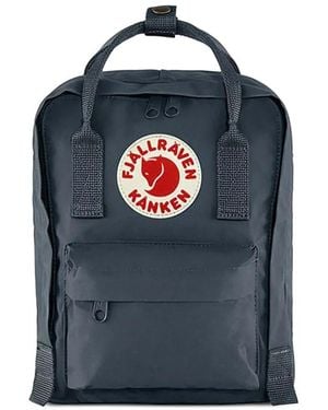 Fjallraven Kånken Logo-Patch Backpack - Blue