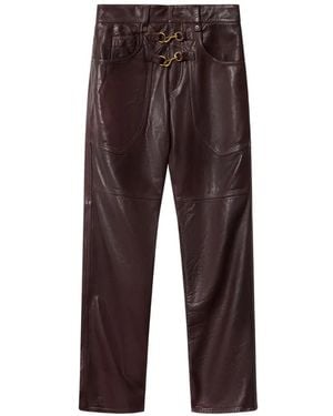 Isabel Marant Brinley Trousers - Brown