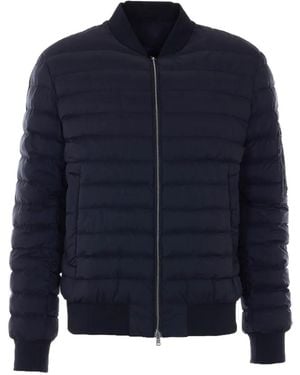 Herno Chaqueta con cremallera - Azul