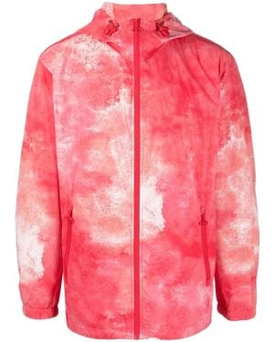 DIESEL J-Warrett Jacke Mit Aquarell-Wirkung - Pink