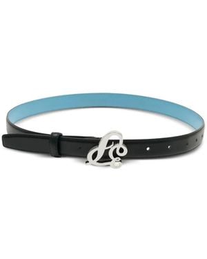 3.PARADIS Gürtel aus Leder - Weiß