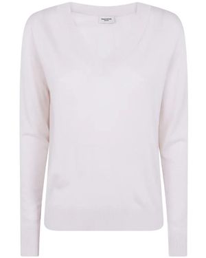 Weekend by Maxmara Talamo V-Neck Sweater - White