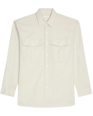 Dries Van Noten Chemise En Coton - Blanc
