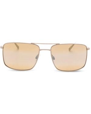 Maui Jim Aeko Pilot-Frame Sunglasses - Natural