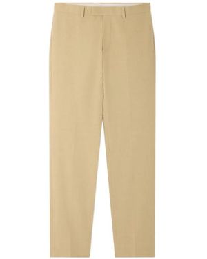 Sandro Wool Suit Trousers - Natural