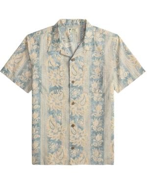 RRL Paisley-Print Shirt - White