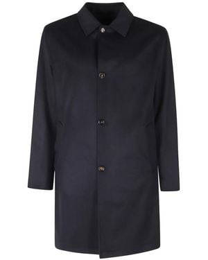 KIRED Reversible Single-Breasted Coat - Blue
