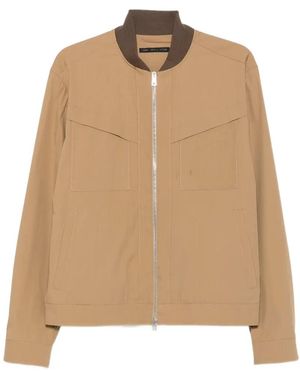 Low Brand Zip-Up Chest-Pocket Jacket - Natural