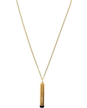 Ambush Pill Case Necklace - Metallic