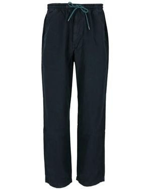 Paul Smith Drawstring-Waist Trousers - Blue