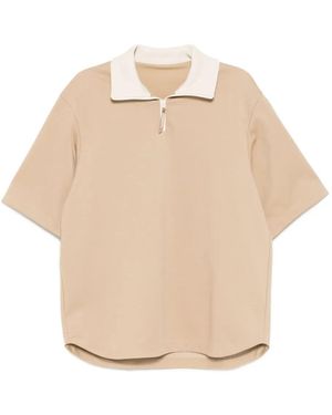 CROQUIS エンボスロゴ トップ - ナチュラル