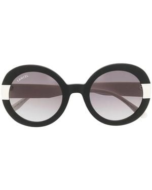 Lancel Rose Round-Frame Sunglasses - Brown