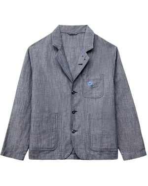 KENZO Tulip Blazer - Blau