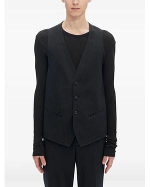 Ann Demeulemeester Veston Juikko Classic - Bleu