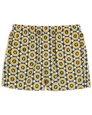 Valentino Garavani Zwembroek Met Bulles Royales-Print - Metallic