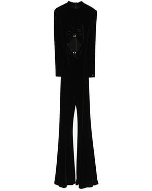 Nissa Jumpsuit mit Cut-Outs - Schwarz