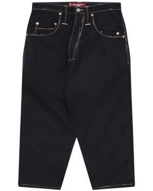 Junya Watanabe X Levi's Jean À Fines Rayures - Blue