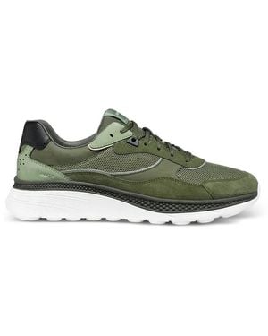 Geox Spherica Actif X1 Trainers - Green
