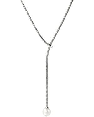 John Hardy Jh Essential Pearl Necklace - Metallic