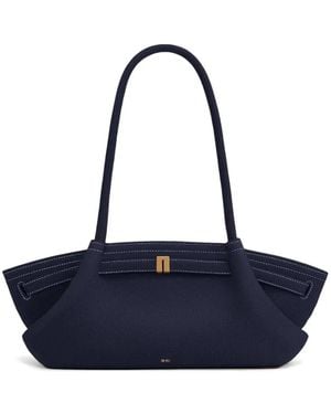 JW PEI Hana contrast-stitch tote bag - Blau