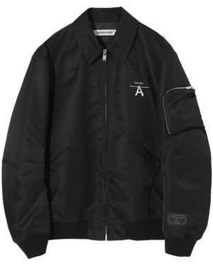 Undercover Jacke Mit Logo-Print - Schwarz