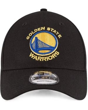 KTZ 9Forty Golden State Warriors Baseball Cap - Black
