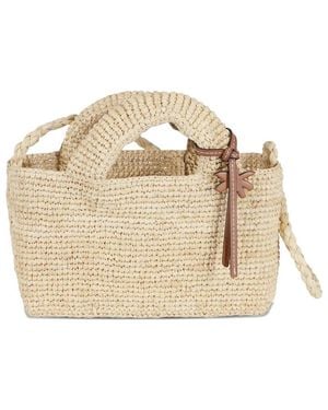 Manebí Micro New Sunset Tote Bag - Natural