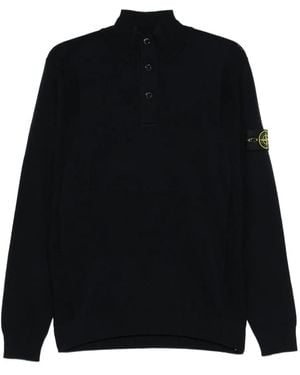 Stone Island ハイネック セーター - ブラック