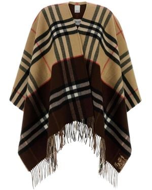 Burberry Capa reversible - Negro