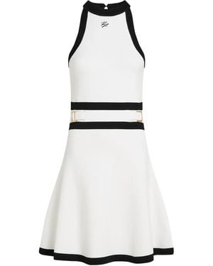 Karl Lagerfeld Sleeveless Dress - White