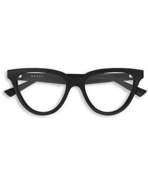 Gucci Bril Met Cat-Eye Montuur - Zwart