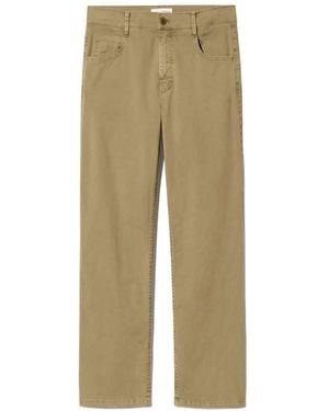 Nili Lotan Lorimer Straight Trousers - Natural