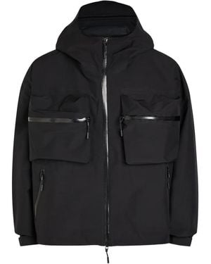 MKI Miyuki-Zoku Chaqueta con capucha y bolsillo con cremallera - Negro