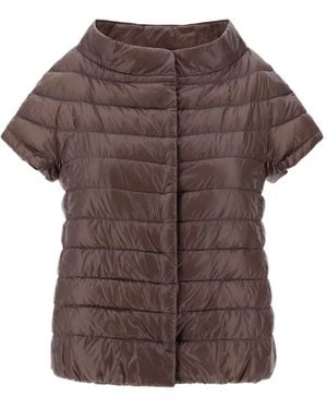 Herno Emilia Quilted Gilet - Brown