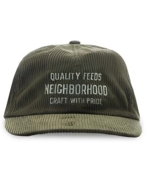 Neighborhood Dad Ribfluwelen Pet - Groen